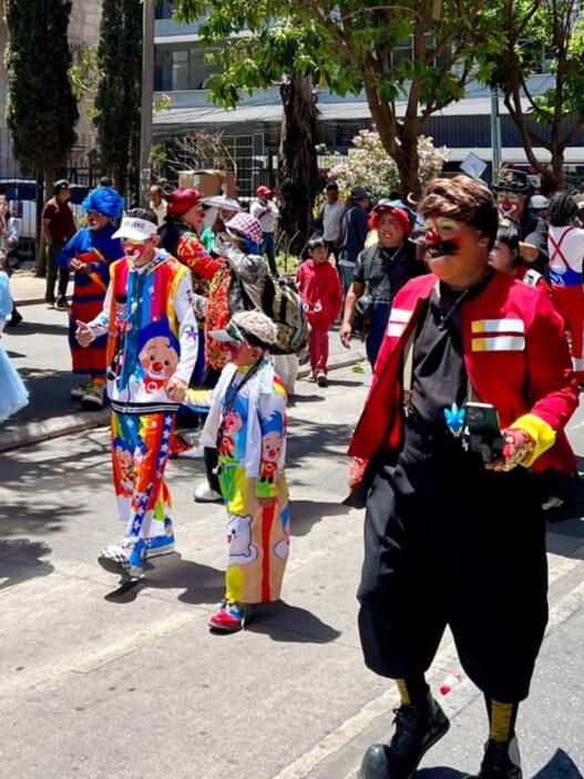 Cada 13 de abril se celebra el Día Nacional del Payaso en Guatemala. (Foto: Kélita Pérez / AUN)