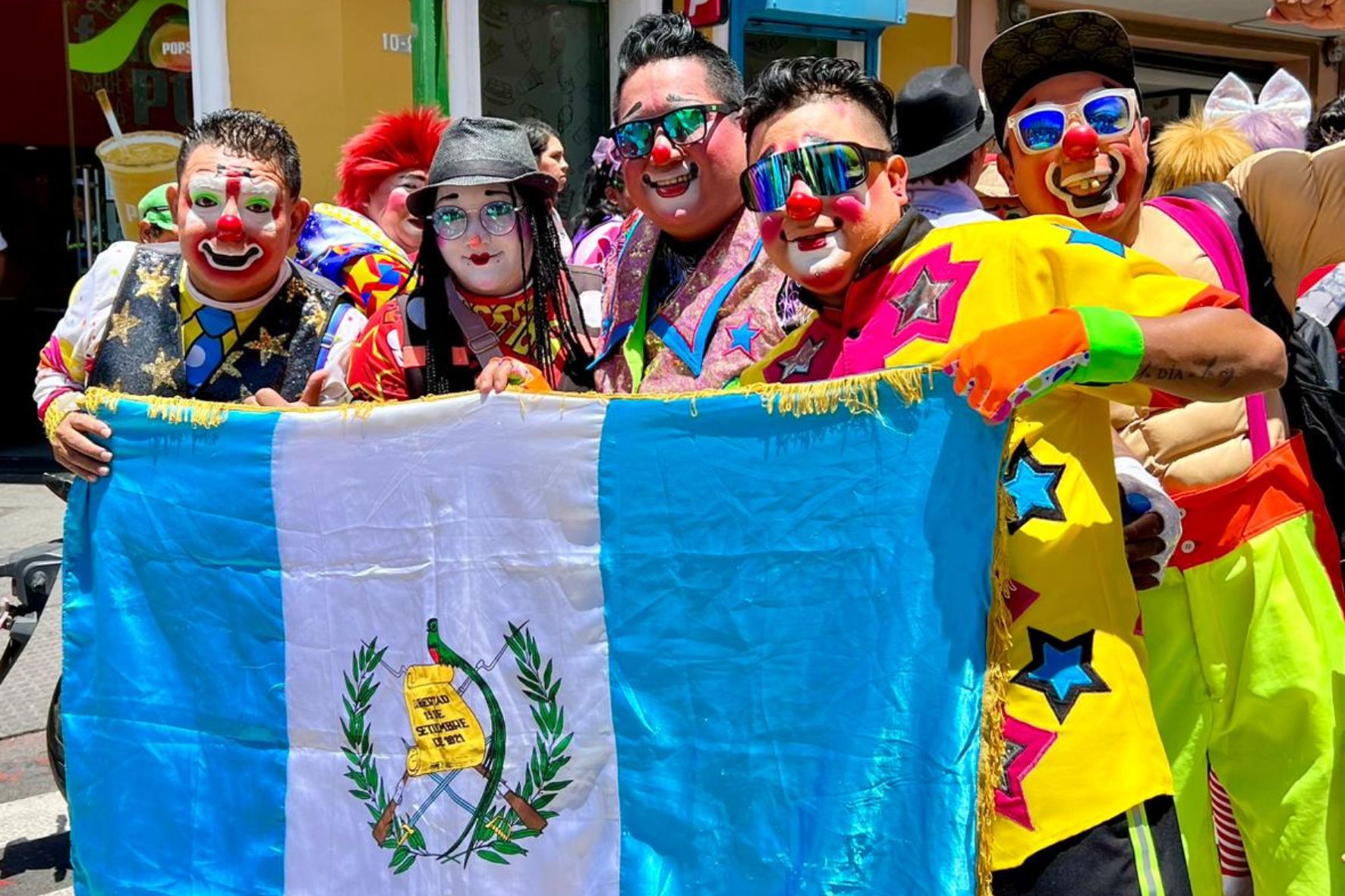 La Asociación de Payasos y Cómicos de Guatemala impulsa la profesionalización y formación técnica del sector. (Foto: Kélita Pérez / AUN)