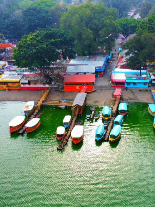 IBAGUA y la USAC proponen una solución innovadora para la descontaminación del Lago de Amatitlán mediante el Sistema Integrado de Bioregeneración. (Foto: Kélita Pérez / AUN)