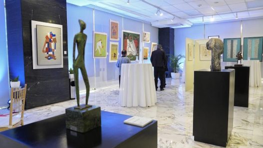 El evento expone obras originales de los artistas. (Foto: Soy502 / AUN)