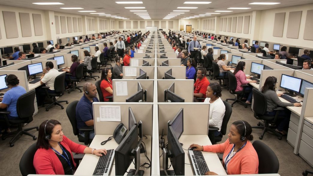 La industria de Call Center y BPO en Guatemala se consolida como el principal motor de empleo juvenil formal, generando más de 55 mil plazas. (Foto: GEMINI / AUN)