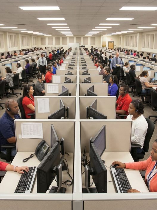 La industria de Call Center y BPO en Guatemala se consolida como el principal motor de empleo juvenil formal, generando más de 55 mil plazas. (Foto: GEMINI / AUN)