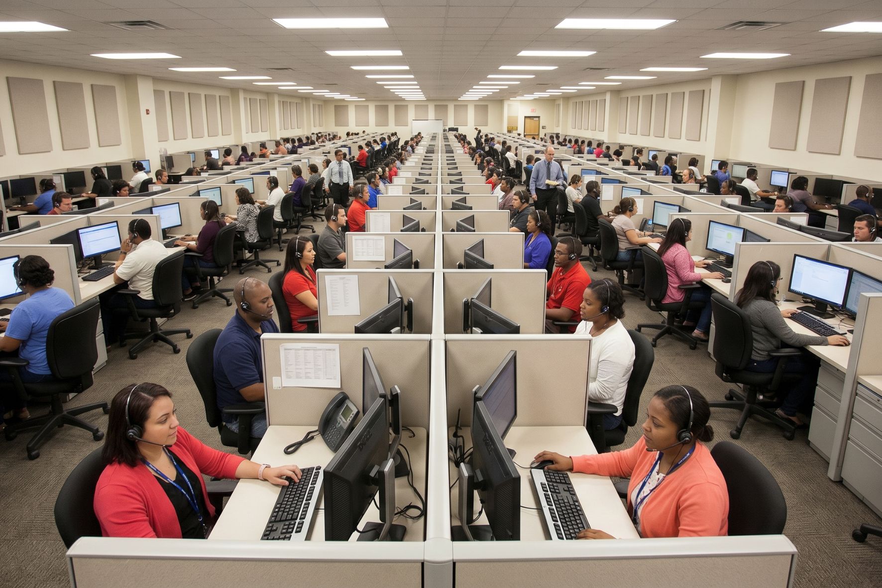 La industria de Call Center y BPO en Guatemala se consolida como el principal motor de empleo juvenil formal, generando más de 55 mil plazas. (Foto: GEMINI / AUN)