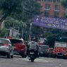 Los trabajos de construcción del Aerómetro han provocado modificaciones en la circulación y aumentos en los tiempos de traslado en la calle Montúfar y el bulevar Liberación. (Foto: Scarlet Solís / AUN)
