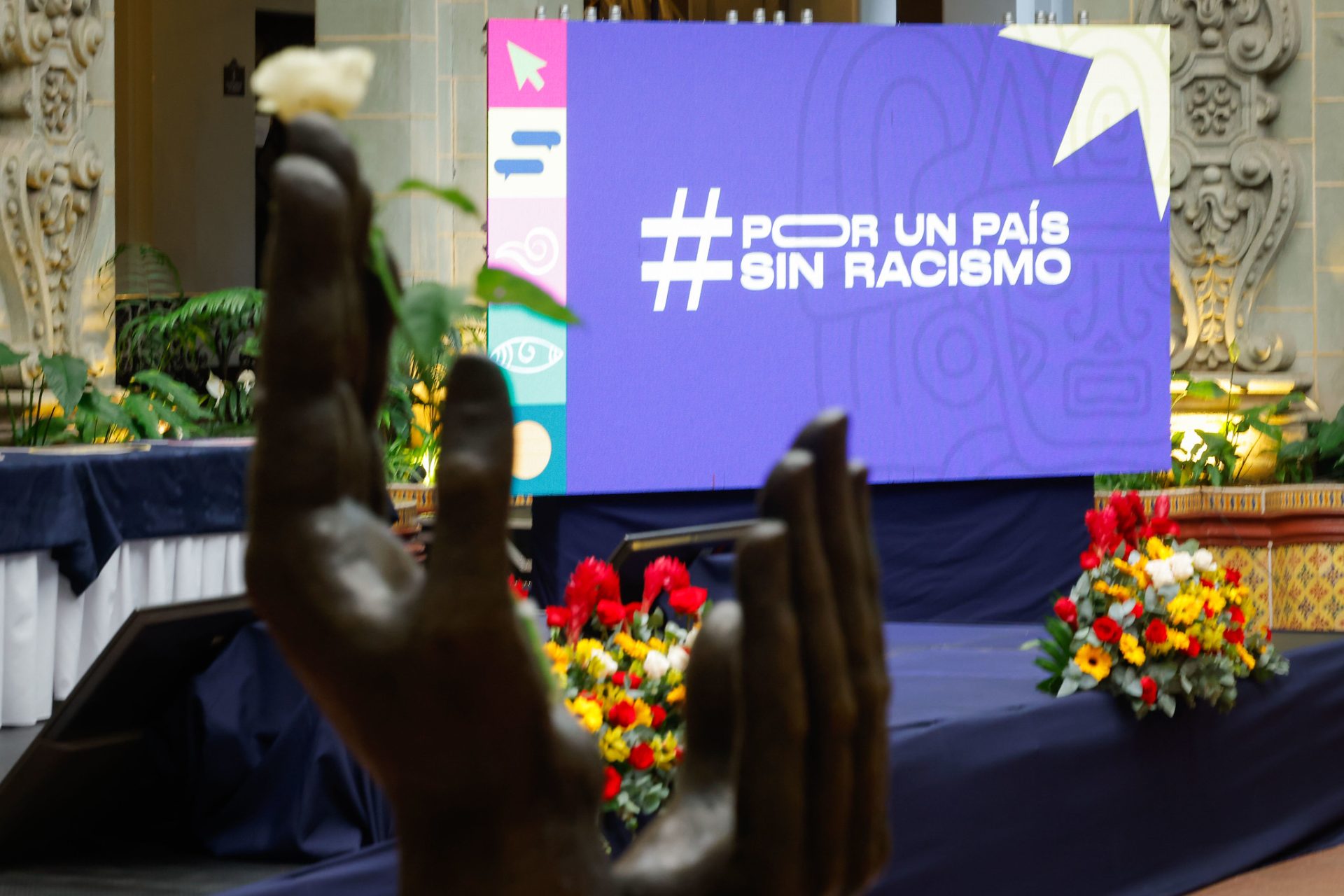 CODISRA lanzó la campaña “Racismo digital y discurso de odio” para sensibilizar sobre las expresiones discriminatorias que se reproducen en redes sociales y otros espacios digitales. (Foto: Gobierno de Guatemala / AUN)