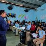 La SAT imparte charlas a estudiantes para fortalecer la cultura tributaria y explicar de forma práctica los principales trámites, derechos y obligaciones de los contribuyentes. (Foto: Allison Bonilla / AUN)