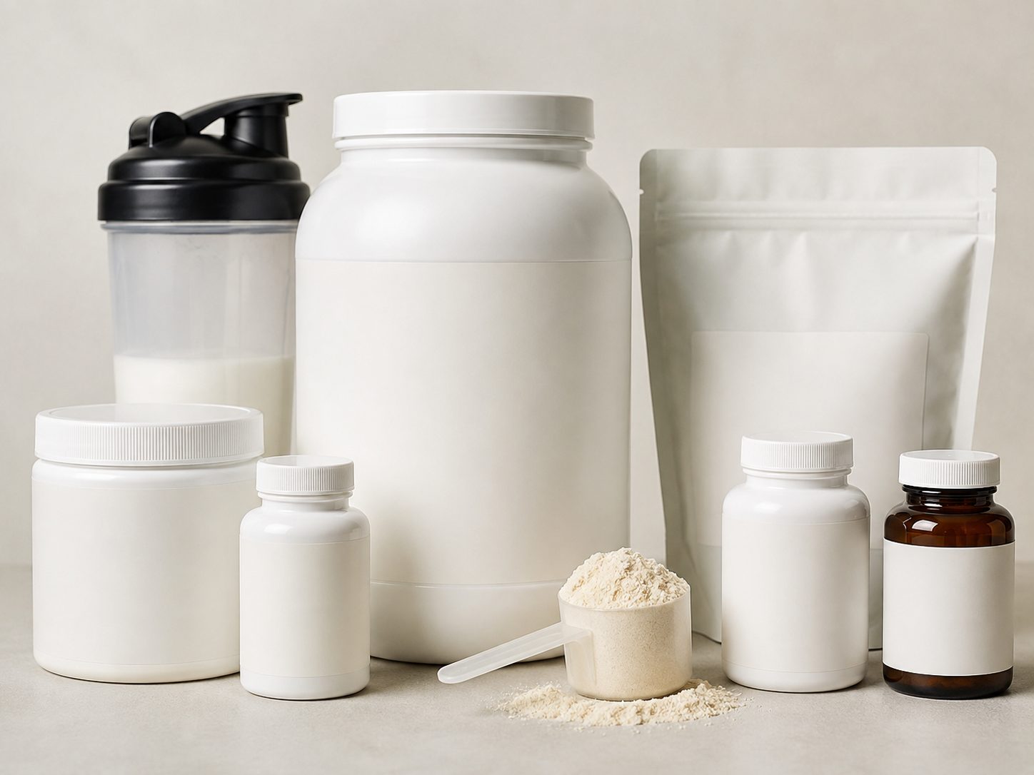 La proteína y la creatina figuran entre los suplementos más utilizados por personas que buscan mejorar su rendimiento físico y favorecer el desarrollo muscular. (Foto: GEMINI / AUN)