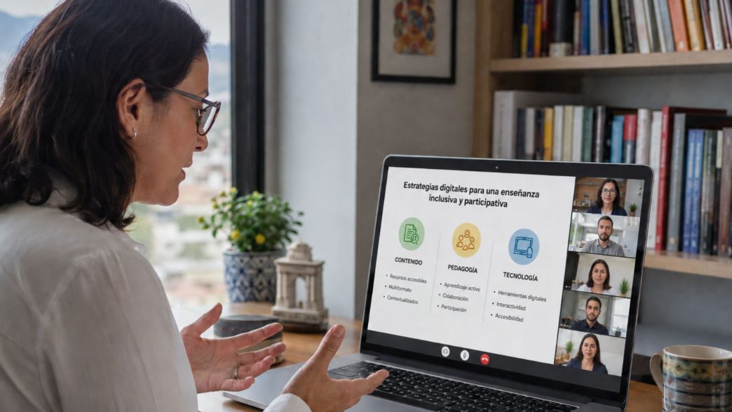 La tecnología amplía las posibilidades de enseñanza al integrar recursos digitales con los contenidos y objetivos de aprendizaje. (Foto: GEMINI / AUN)