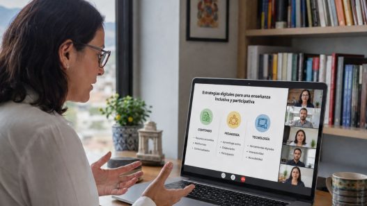 La tecnología amplía las posibilidades de enseñanza al integrar recursos digitales con los contenidos y objetivos de aprendizaje. (Foto: GEMINI / AUN)