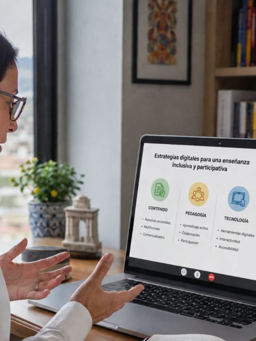 La tecnología amplía las posibilidades de enseñanza al integrar recursos digitales con los contenidos y objetivos de aprendizaje. (Foto: GEMINI / AUN)