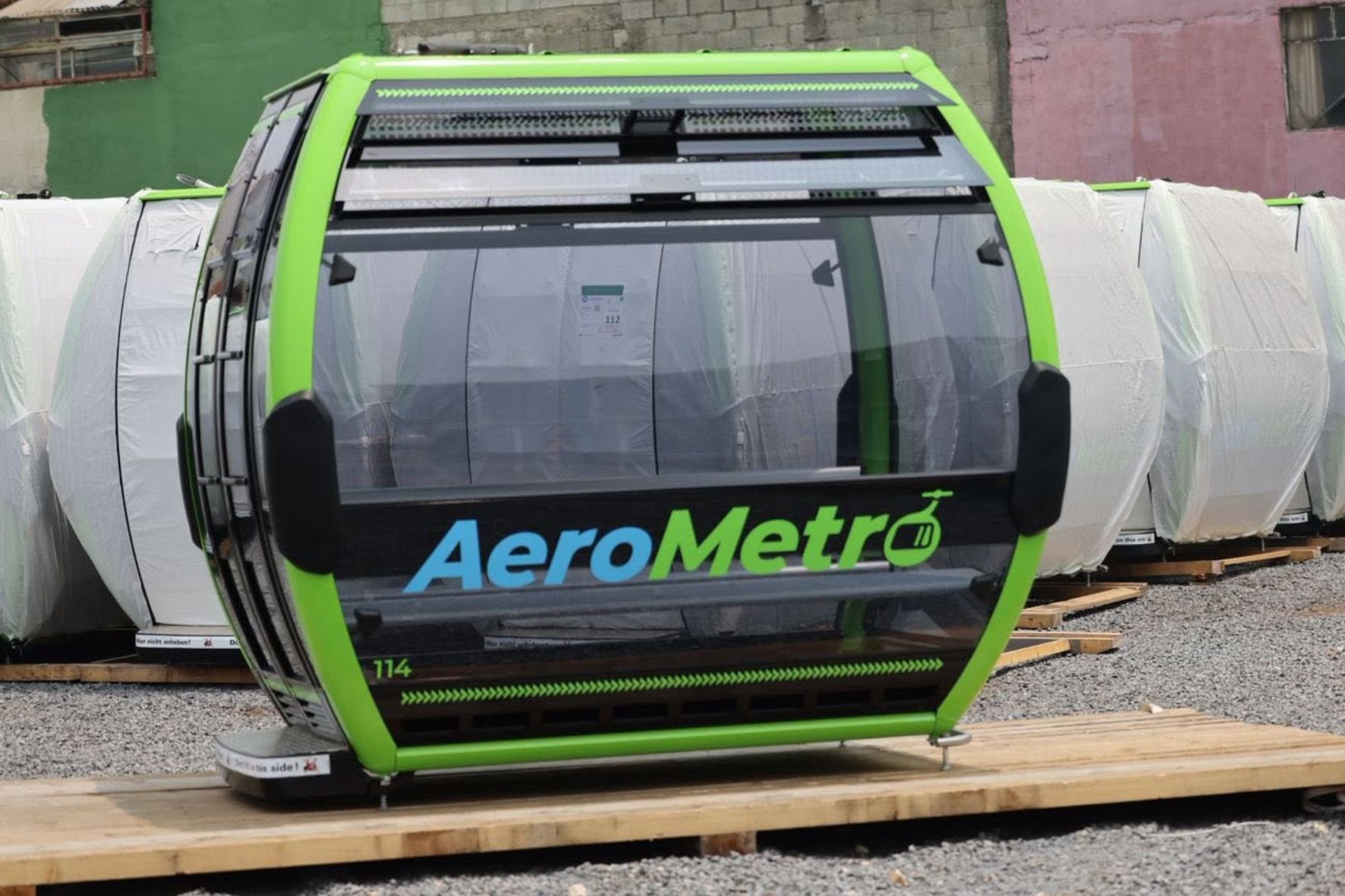 Antes de entrar en funcionamiento, el Aerometro deberá superar un examen técnico conforme a la normativa europea aplicable al transporte por cable. (Foto: Municipalidad de Guatemala / AUN)