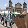La PNC reforzará la vigilancia durante los recorridos de antorchas y advirtió que consignará a quienes incurran en actos de vandalismo o alteren el orden público. (Foto: MINEDUC / AUN)