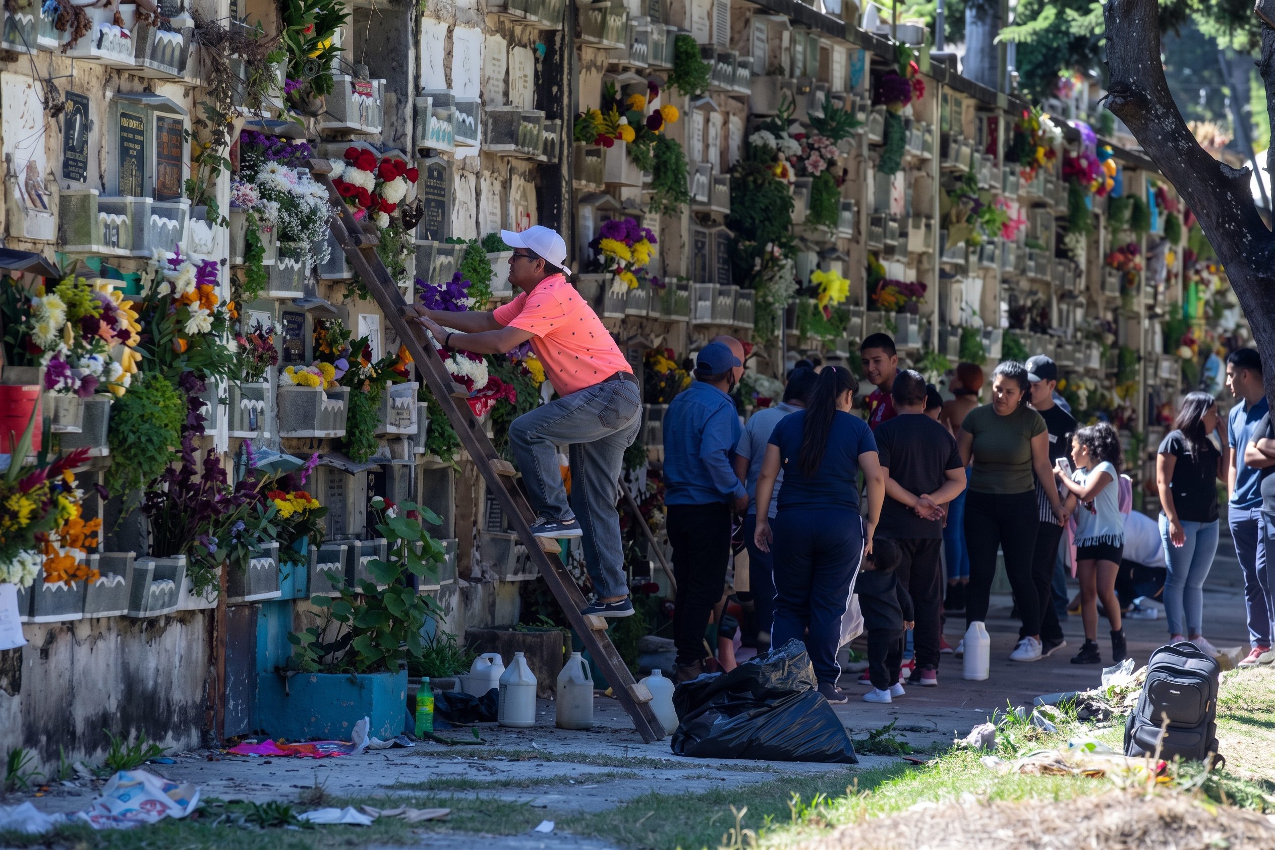 El Cementerio General registra en promedio entre 10 y 15 inhumaciones diarias, aunque la demanda puede aumentar hasta 25 entierros durante determinadas épocas del año. (Foto: AGN / AUN)