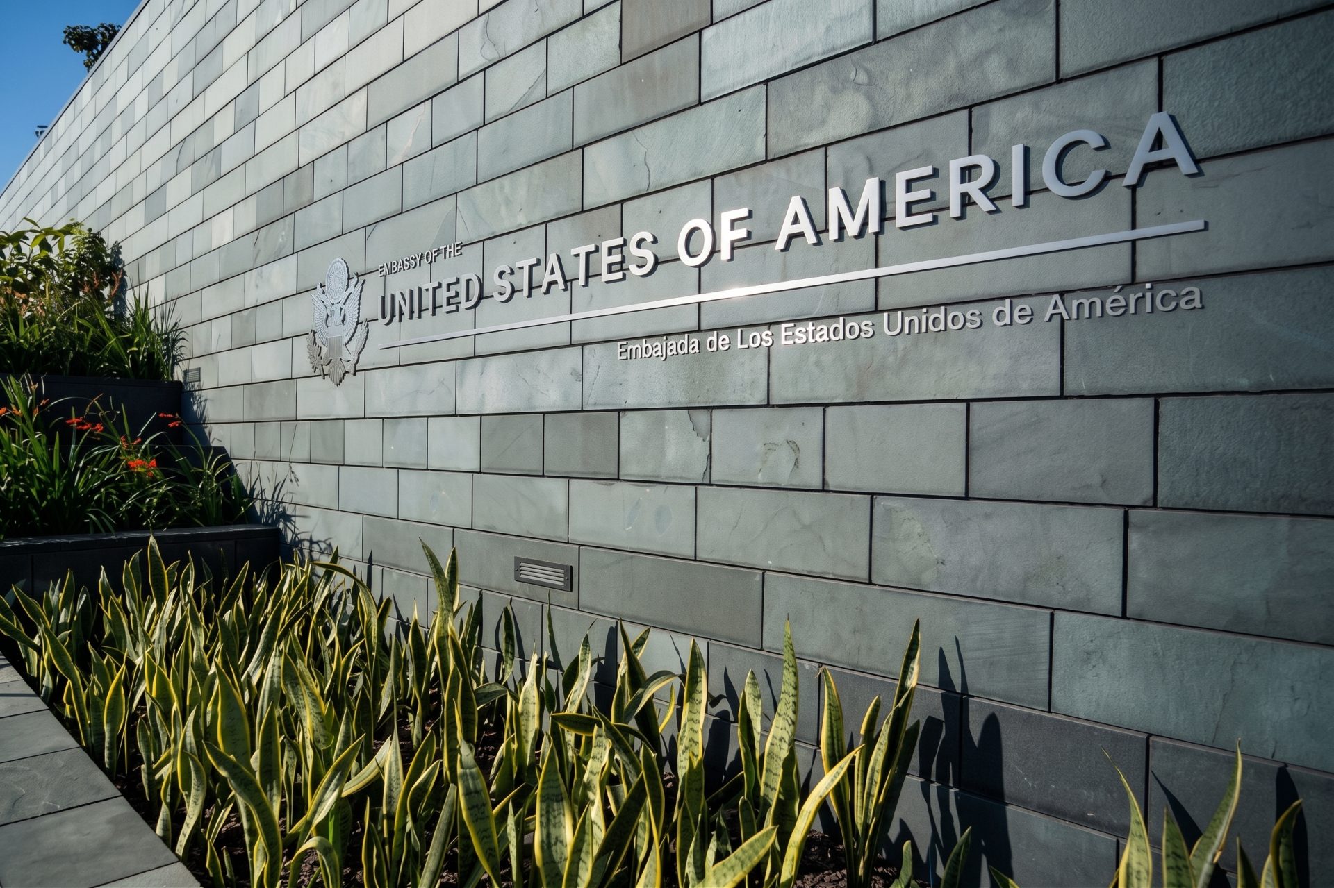 La Embajada de Estados Unidos en Guatemala. (Foto: SCSP / AUN)