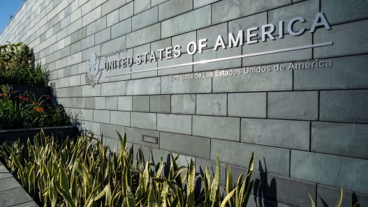 La Embajada de Estados Unidos en Guatemala. (Foto: SCSP / AUN)