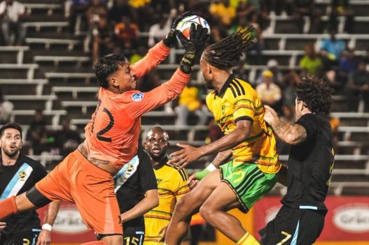 Guatemala cayó 3-2 frente a Jamaica en su primer partido de la Liga de Naciones 2026-2027. (Foto. Federación de Futbol de Jamaica / AUN)
