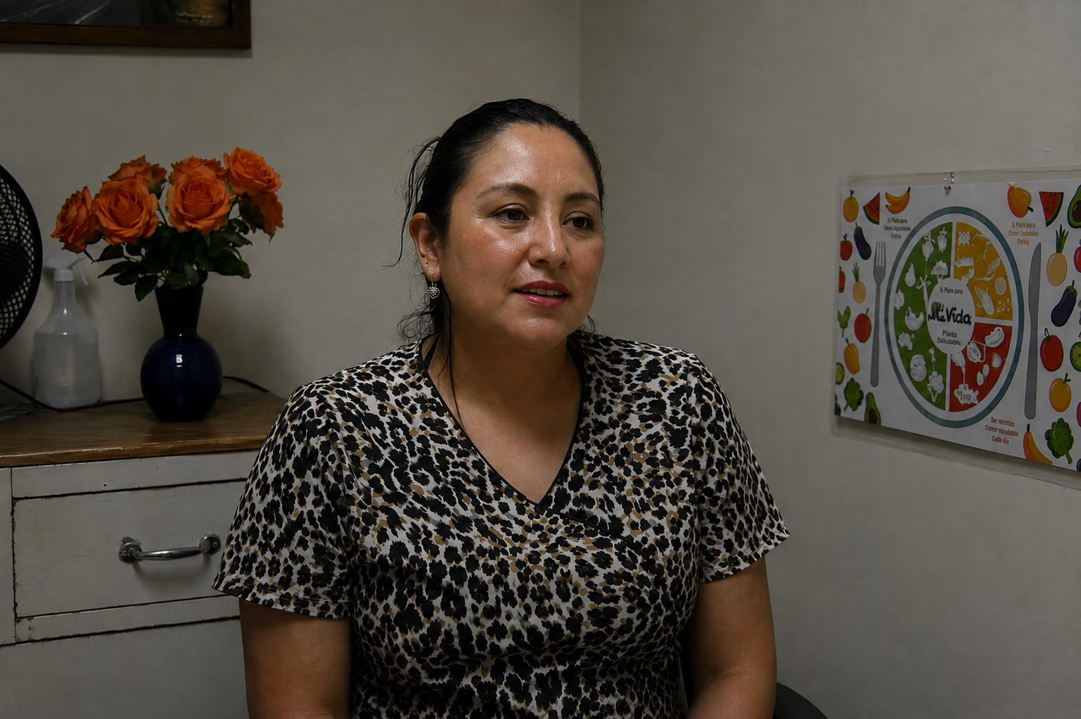 La nutricionista Claudia Rivera destaca la importancia de cuidar la alimentación como parte de la prevención y el cuidado de la salud renal. (Foto: Lesly Morales / AUN)