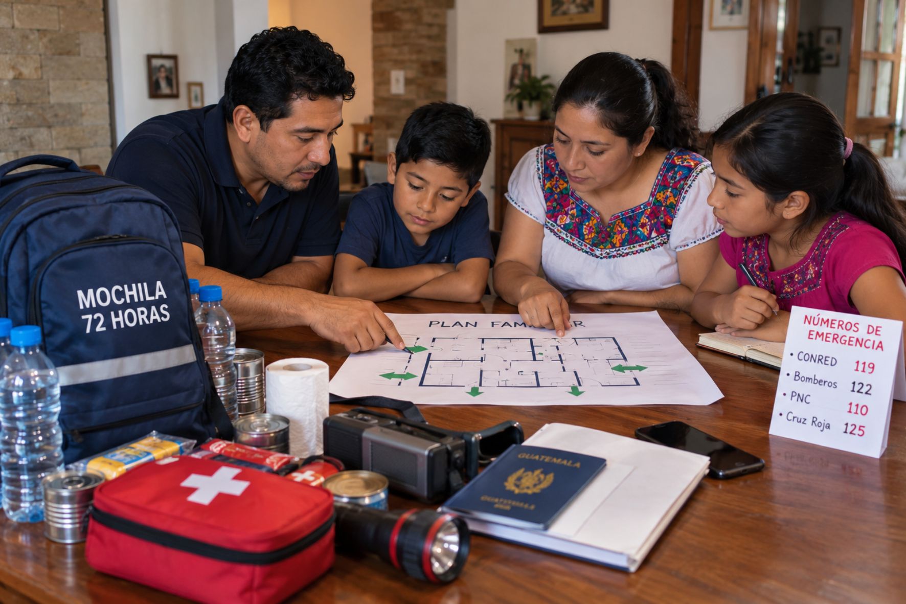 Conocer y tener disponibles los números de emergencia forma parte del plan familiar para saber a quién recurrir ante un sismo. (Foto: GEMINI / AUN)