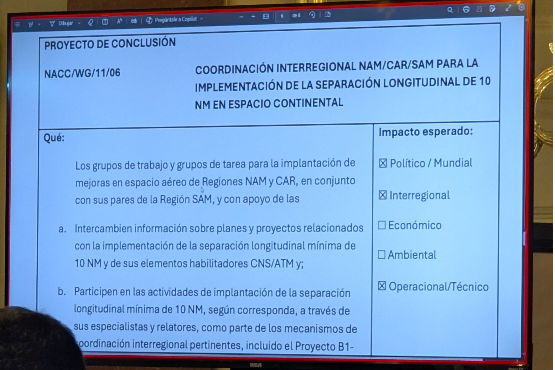 El encuentro concluyó con la definición de acciones regionales y la elección de nuevas autoridades del Grupo de Trabajo NACC. (Foto: Diego Bermudes / AUN)