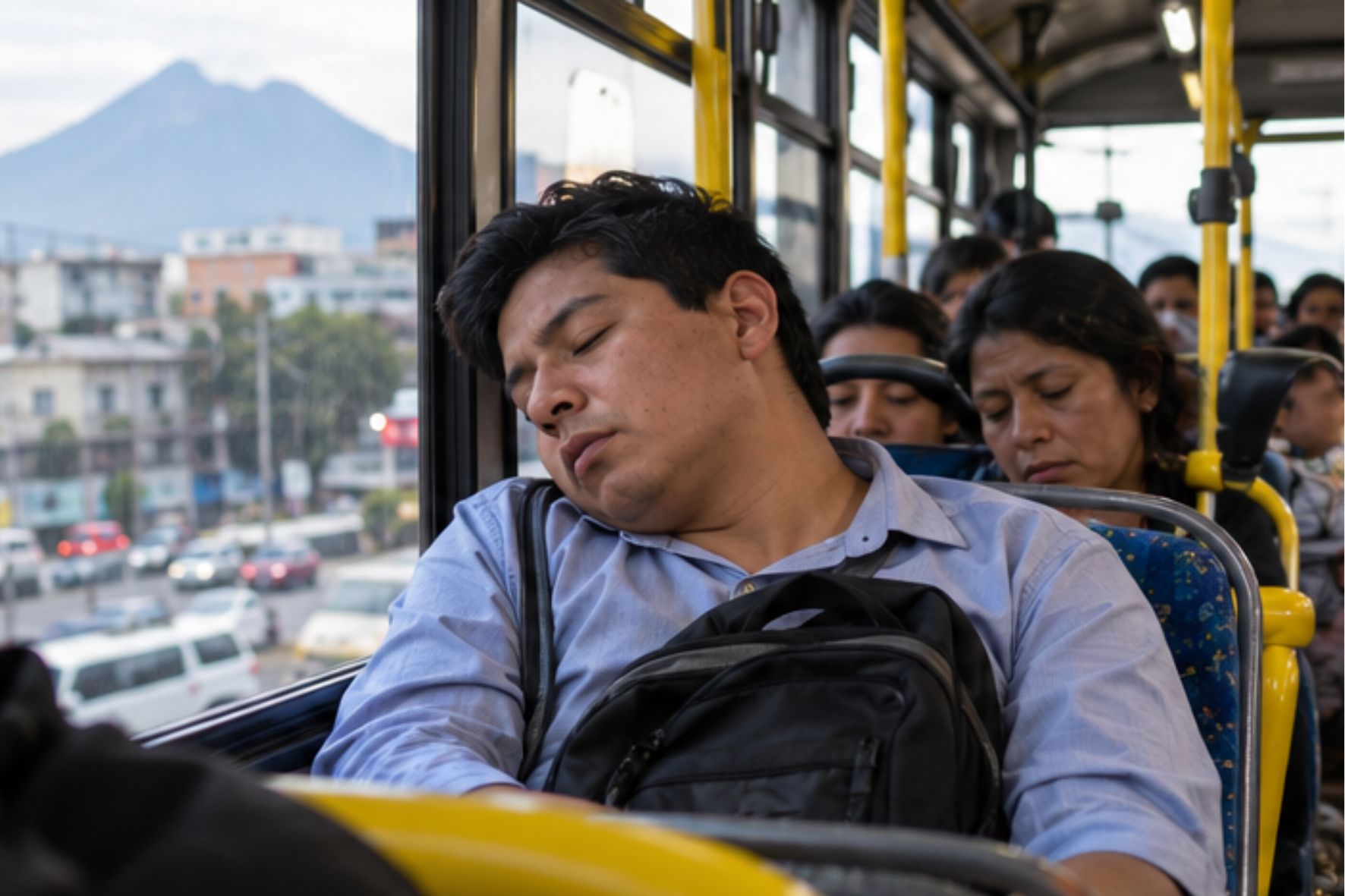 Fatiga cotidiana: Dormir pocas horas de manera constante puede provocar agotamiento físico y mental, además de dificultades para mantener la atención durante el día. (Foto: GEMINI / AUN)