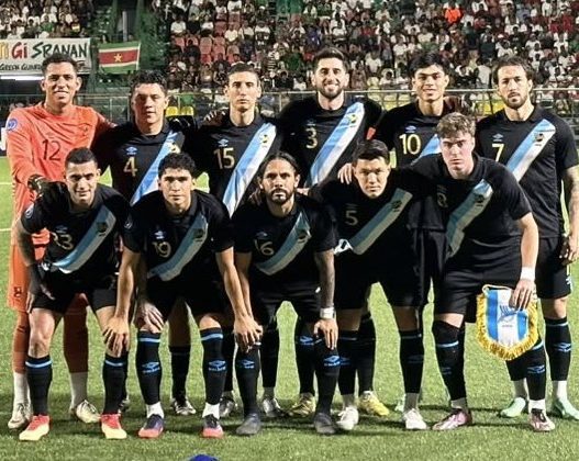 Guatemala empató 0-0 frente a Surinam y sumó un punto como visitante en la Liga de Naciones. (Foto: FEDEFUT / AUN)