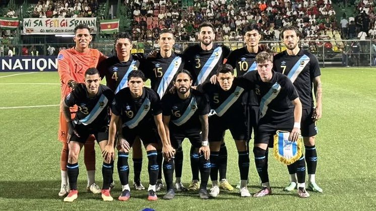 Guatemala empató 0-0 frente a Surinam y sumó un punto como visitante en la Liga de Naciones. (Foto: FEDEFUT / AUN)