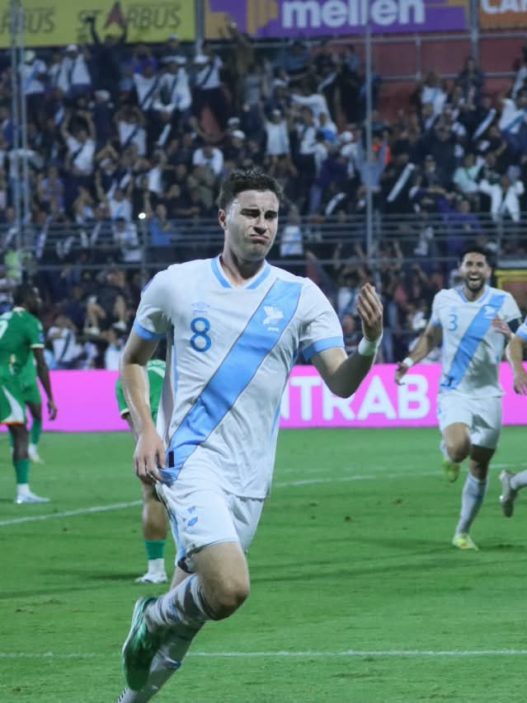 Matthew Evans anotó en tiempo de reposición el gol que aseguró la victoria de la Selección Nacional. (Foto: FEDEFUT / AUN)