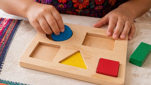 El método Montessori promueve la autonomía y el aprendizaje de los niños mediante actividades prácticas, juegos y exploración. (Foto: GEMINI / AUN)