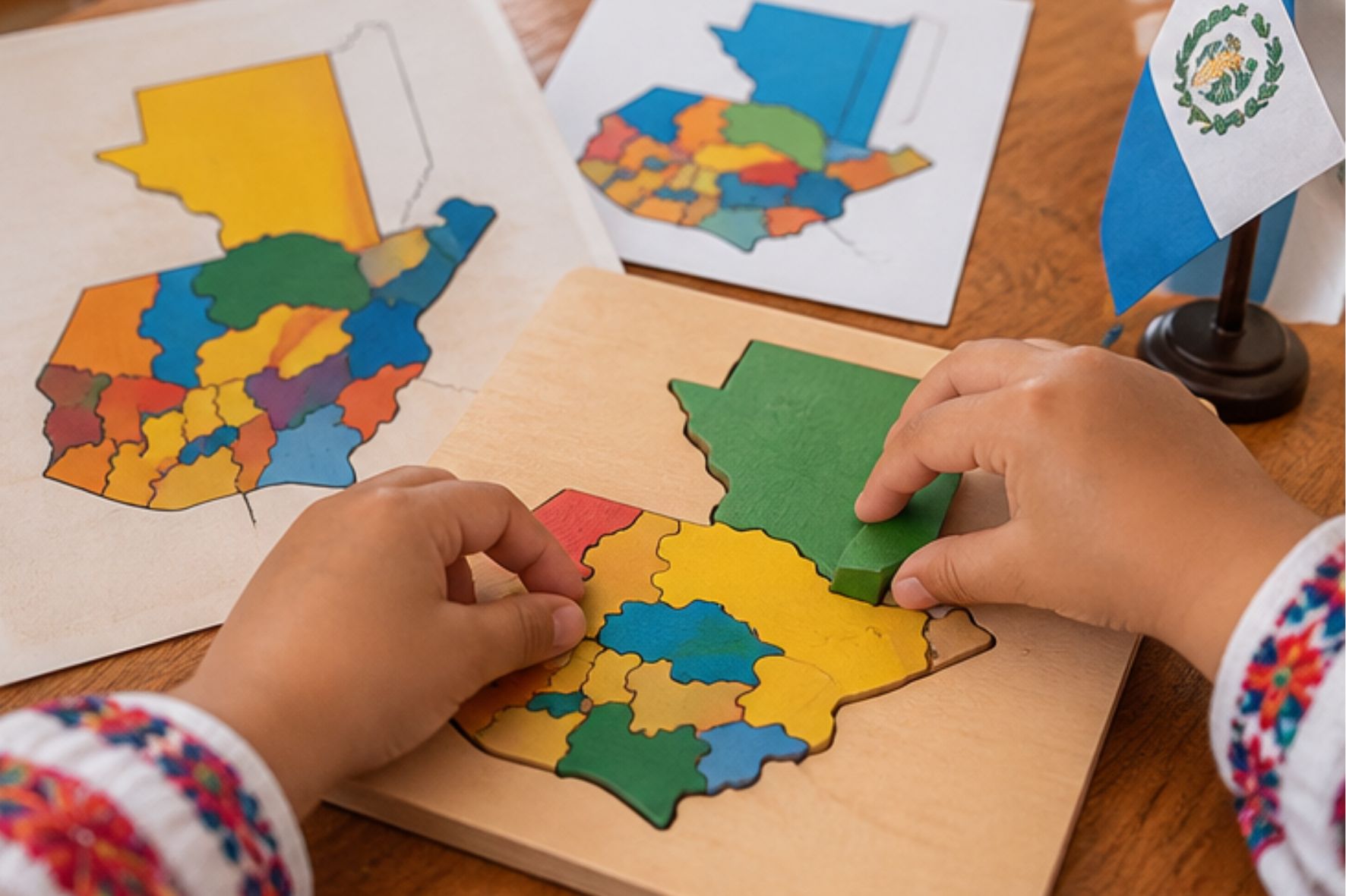 La metodología Montessori permite que los niños desarrollen sus habilidades a su propio ritmo, bajo la orientación y el acompañamiento de los docentes. (Foto: GEMINI / AUN)